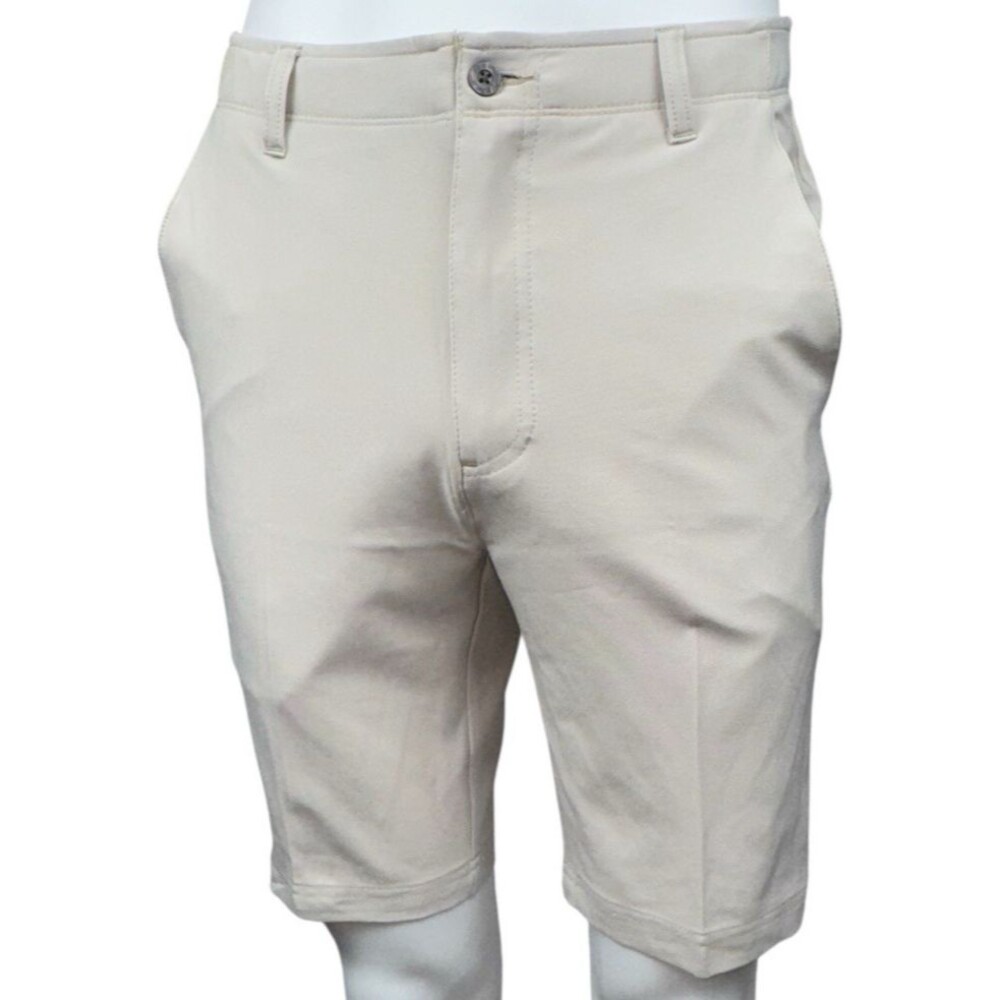 Pebble Beach Dry-Luxe Performance Mens Size 30 Tan Shorts Golf Casual Chino New